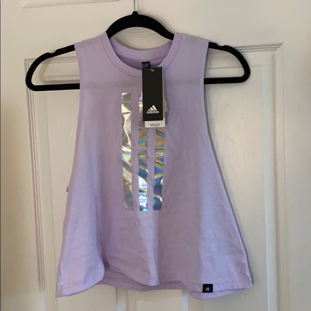 NWT Adidas Crop Tank Top